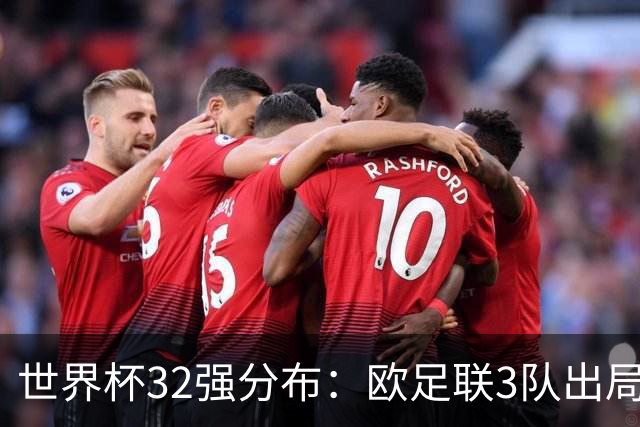 世界杯32强分布：欧足联3队出局非洲10进9 亚足联仅2队晋级